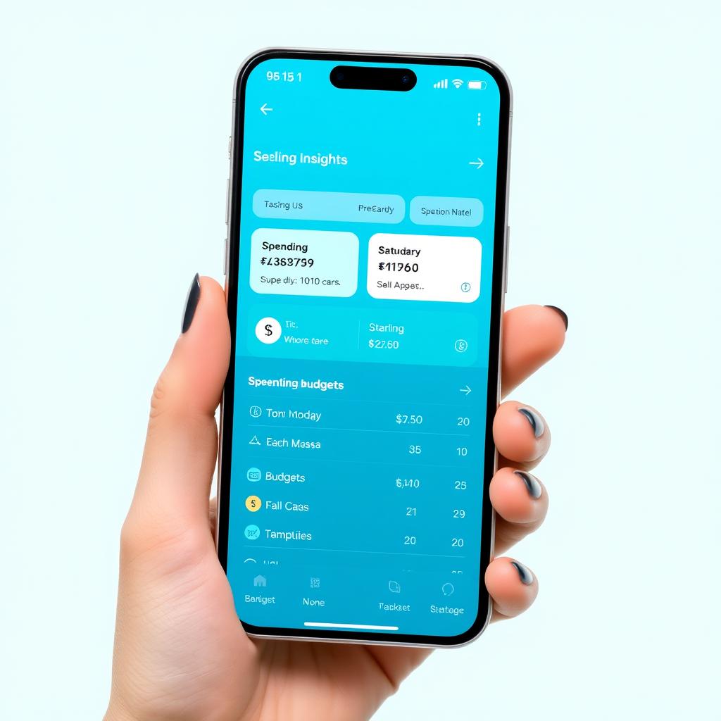Starling Bank app showing spending insights Starling Bank app showing spending insights